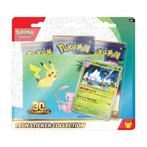 Pokemon - ME5.5 - 30th Celebration - Tech Sticker Collection - Alolan Exeggutor (Limit 1 Per Person)-1