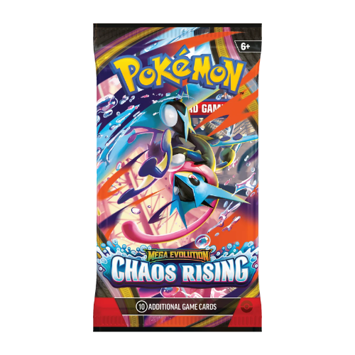 Pokemon ME4 - Chaos Rising Booster Pack (Random Art) (Limit 20 Per Person) - Deck Out Gaming