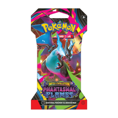 Pokemon ME Phantasmal Flames Sleeved Booster Pack (Random Art) (Limit 8 Per Person) - Deck Out Gaming