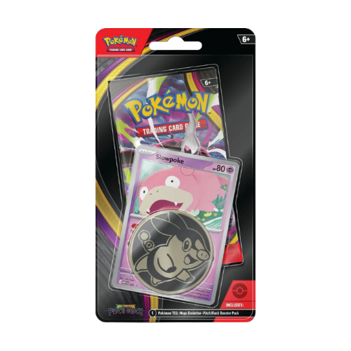 Pokemon - ME5 Pitch Black - Checklane Blister - Slowpoke (Limit 2 Per Person) (Pre-Order Ships July 17 2026) - Deck Out Gaming
