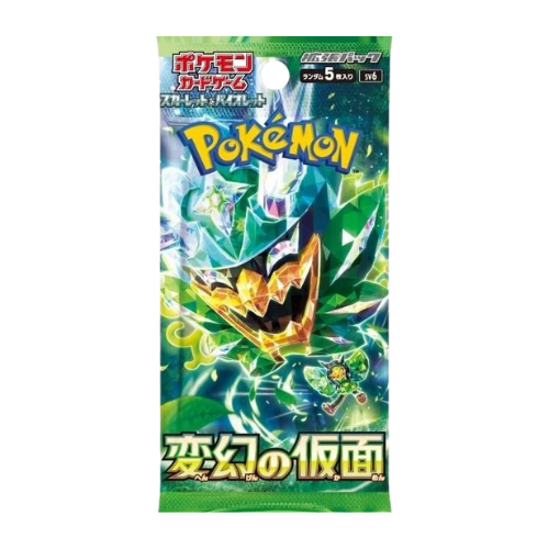 Pokemon Mask Of Change Japanese Booster Pack - Deck Out Gaming