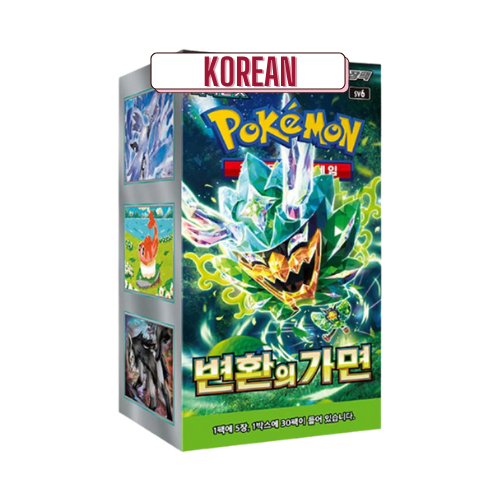 Pokemon Mask Of Change Korean Booster Box - Deck Out Gaming