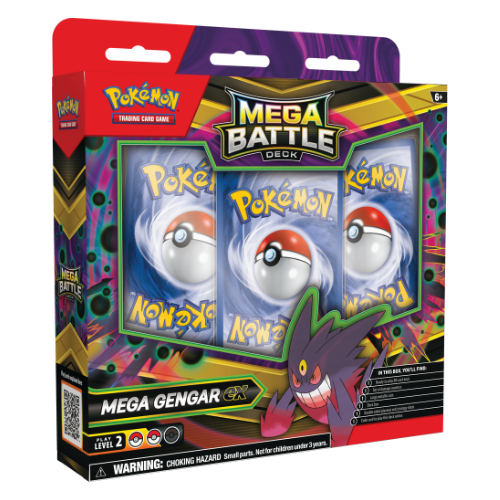 Pokemon Mega Battle Deck - Mega Gengar (Limit 1 Per Person) - Deck Out Gaming