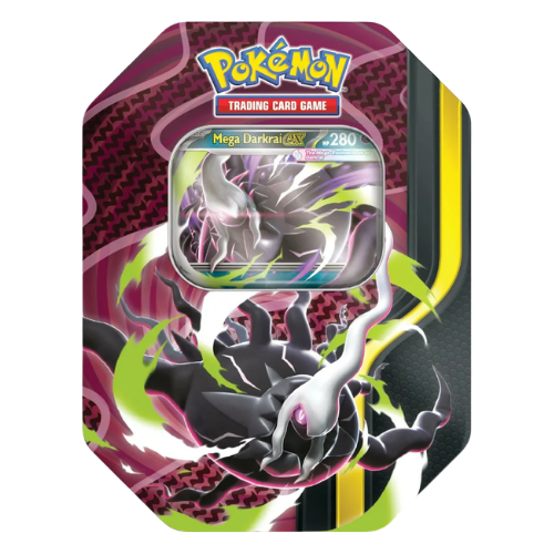 Pokemon - Mega Forces Tin - Mega Darkrai ex (Limit 2 Per Person) (Pre-Order Ships August 28 2026)-1