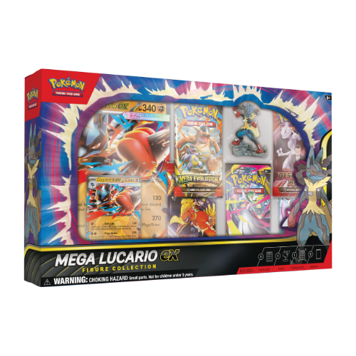 Pokemon Mega Lucario ex Collection Box (Limit 1 Per Person) - Deck Out Gaming