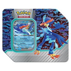 Pokemon Paldea Partners Tin - Quaquaval ex - Deck Out Gaming