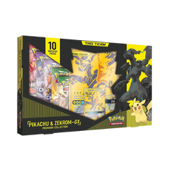Pokemon Pikachu & Zekrom GX Premium Collection (Damaged Box, Contents Fine) - Deck Out Gaming