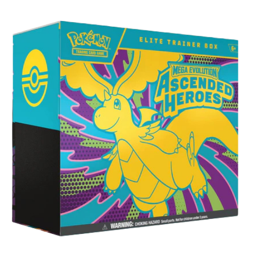 Pokemon ME2.5 Ascended Heroes Elite Trainer Box (Limit 1 Per Person) - Deck Out Gaming