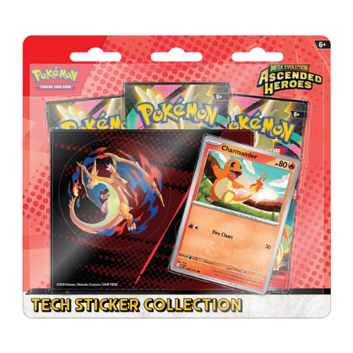 Pokemon ME 2.5 Ascended Heroes Tech Sticker Collection - Charmander (Limit 1 Per Person) - Deck Out Gaming
