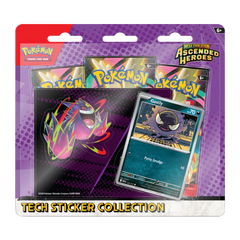 Pokemon ME 2.5 Ascended Heroes Tech Sticker Collection - Gastly (Limit 1 Per Person) - Deck Out Gaming