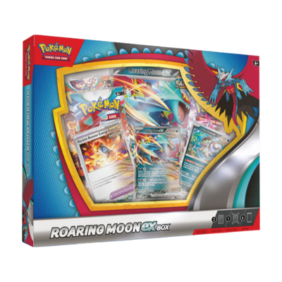 (New Release) Pokemon Roaring Moon ex Collection Box