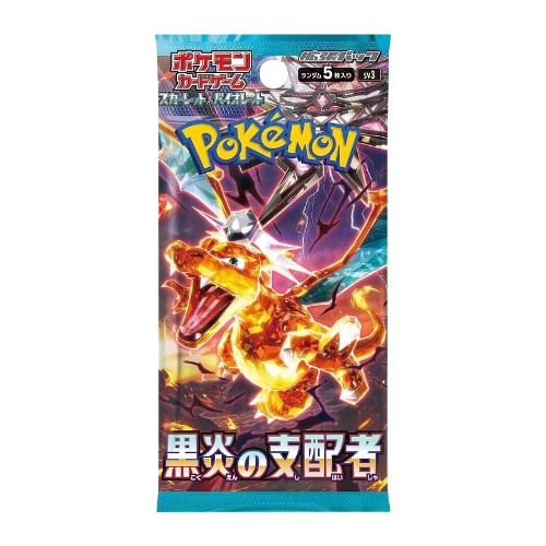 Pokemon Ruler Of The Black Flame Japanese Booster Pack - Deck Out Gaming