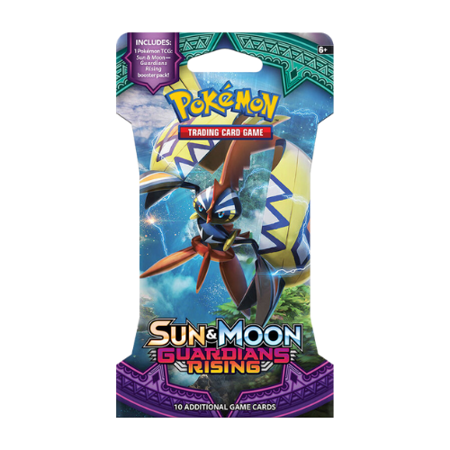 Pokemon SM Guardians Rising Blister Pack (Random Art) - Deck Out Gaming