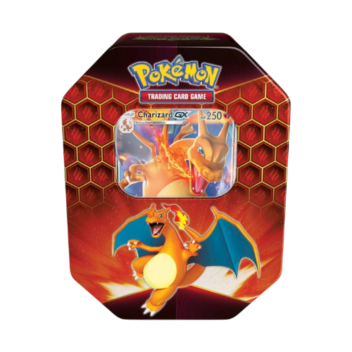 Pokemon SM Charizard Hidden Fates Tin - Deck Out Gaming