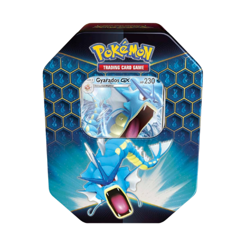 Pokemon SM Gyarados Hidden Fates Tin - Deck Out Gaming
