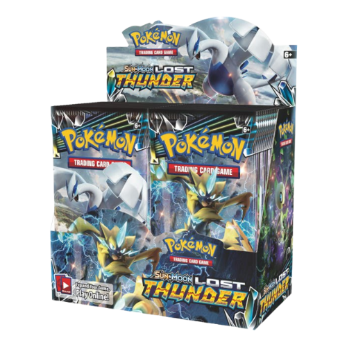 Pokemon SM Lost Thunder Booster Box (Box Not Mint Condition) - Deck Out Gaming