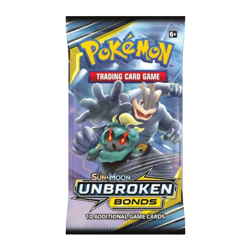 Pokemon SM Unbroken Bonds Booster Pack (Random Art) - Deck Out Gaming