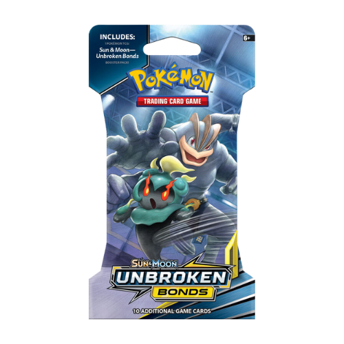 Pokemon SM Unbroken Bonds Blister Pack (Random Art) - Deck Out Gaming