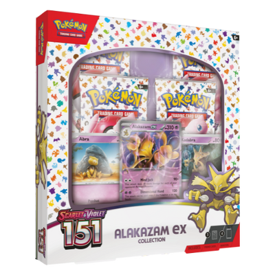 Pokemon SV 151 Alakazam ex Collection Box