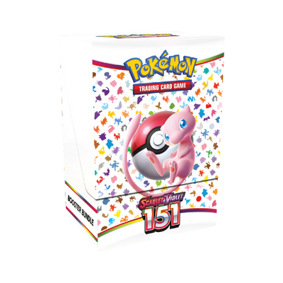 Pokemon SV 151 Booster Bundle (Limit 2 Per Person) (Imperfect Wrap, Dented Boxes, Packs Fine)