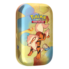 Pokemon SV 151 Mini Tin - Arcanine (Limit 1 Per Person, No Sealed Displays) - Deck Out Gaming