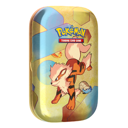 Pokemon SV 151 Mini Tin - Arcanine (Limit 1 Per Person, No Sealed Displays) - Deck Out Gaming