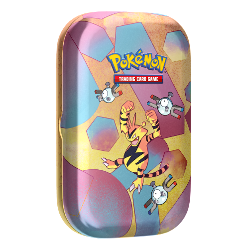 Pokemon SV 151 Mini Tin - Electabuzz (Limit 1 Per Person, No Sealed Displays) - Deck Out Gaming