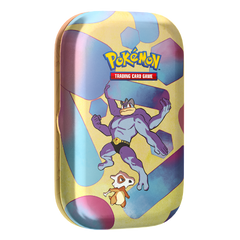 Pokemon SV 151 Mini Tin - Machamp (Limit 1 Per Person, No Sealed Displays) - Deck Out Gaming