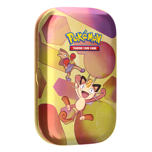 Pokemon SV 151 Mini Tin - Meowth (Limit 1 Per Person, No Sealed Displays) - Deck Out Gaming