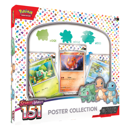 Pokemon SV 151 Poster Collection Box