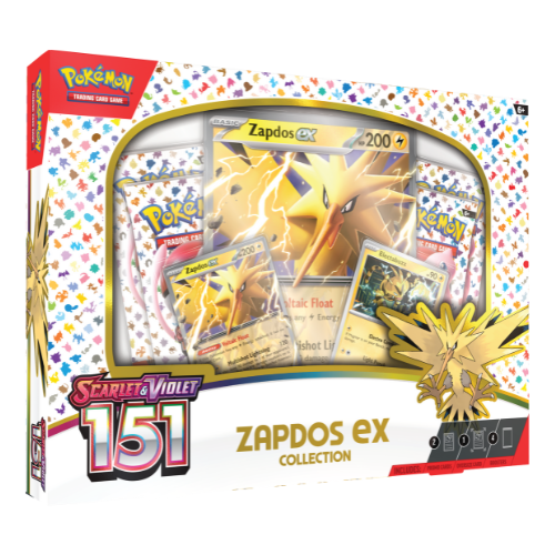 Pokemon SV 151 Zapdos ex Collection Box - Deck Out Gaming