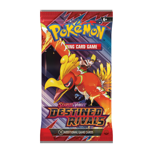 Pokemon SV Destined Rivals Booster Pack (Random Art) (Limit 30 Per Person) - Deck Out Gaming