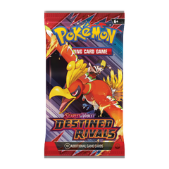 Pokemon SV Destined Rivals Booster Pack (Random Art) (Limit 30 Per Person) - Deck Out Gaming