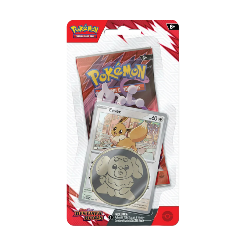 Pokemon SV Destined Rivals Checklane Blister - Eevee (Limit 1 Per Person) - Deck Out Gaming