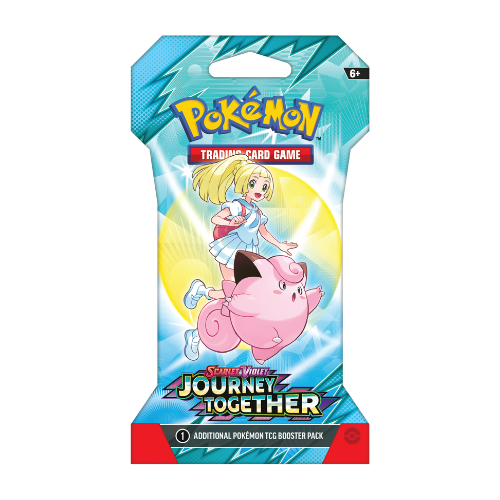 Pokemon SV Journey Together Sleeved Booster Pack (Limit 12 Per Person) (Pre-Order Ships March 28 2025)