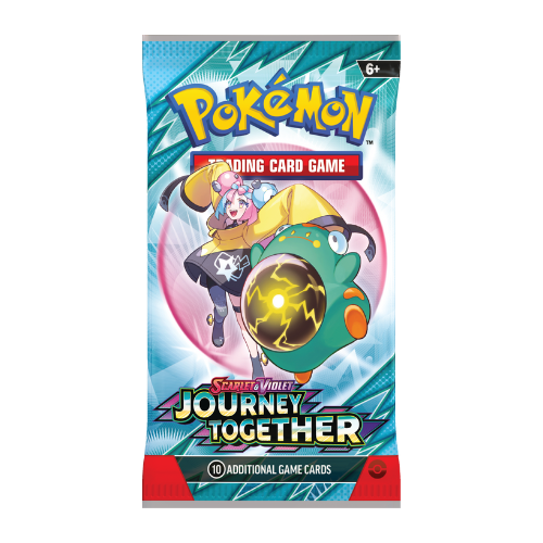 Pokemon SV Journey Together Booster Pack (Limit 12 Per Person) (Pre-Order Ships March 28 2025)