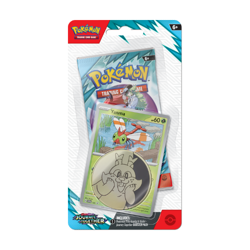 Pokemon SV Journey Together Checklane Blister - Yanma (Limit 2 Per Person) (Pre-Order Ships March 28 2025)