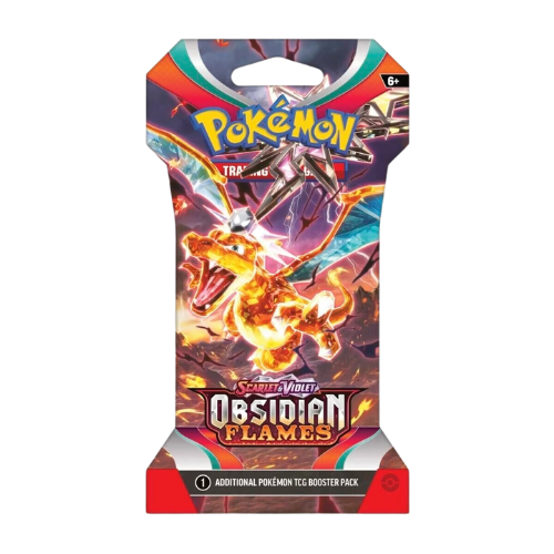 Pokemon SV Obsidian Flames Blister Pack (Random Art) - Deck Out Gaming