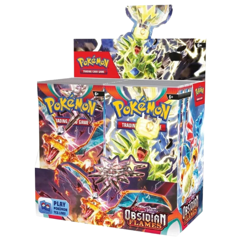 Pokemon SV Obsidian Flames Booster Box - Deck Out Gaming