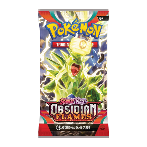 Pokemon SV Obsidian Flames Booster Pack (Random Art) - Deck Out Gaming
