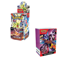 Pokemon SV Obsidian Flames Half Booster Box Combo - Deck Out Gaming