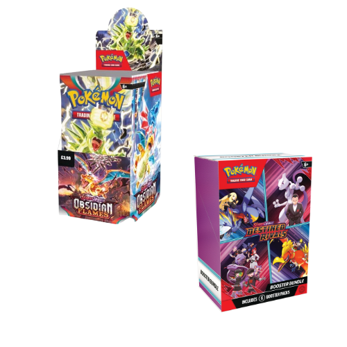 Pokemon SV Obsidian Flames Half Booster Box Combo - Deck Out Gaming
