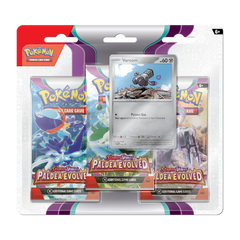 Pokemon SV Paldea Evolved 3-Pack Blister - Varoom - Deck Out Gaming