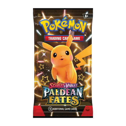 Pokemon SV Paldean Fates Booster Pack (Random Art) - Deck Out Gaming