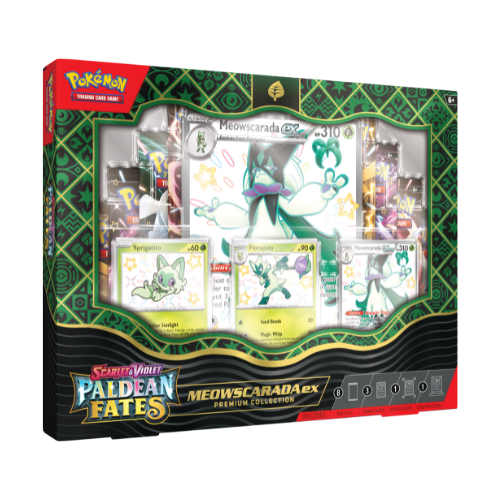 Pokemon SV Paldean Fates Meowscarada ex Premium Collection - Deck Out Gaming