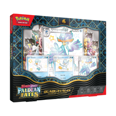 (New Release) Pokemon SV Paldean Fates Quaquaval ex Premium Collection