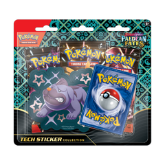 Pokemon SV Paldean Fates Tech Sticker Collection - Maschiff - Deck Out Gaming