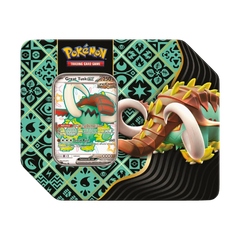 Pokemon SV Paldean Fates Tin - Great Tusk - Deck Out Gaming