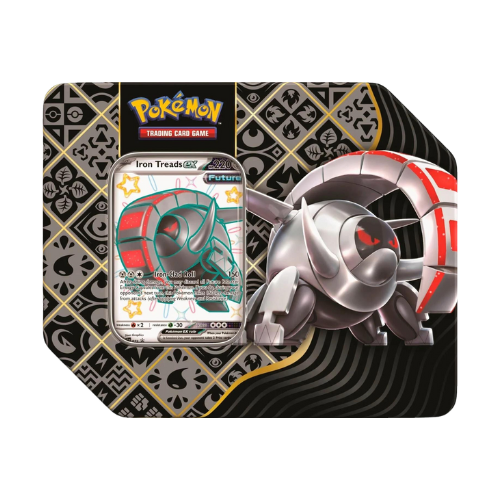 Pokemon SV Paldean Fates Tin - Iron Treads - Deck Out Gaming