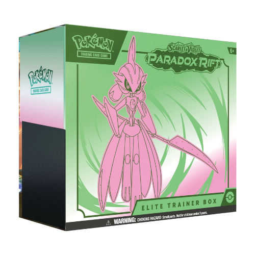 Pokemon SV Paradox Rift Elite Trainer Box - Iron Valiant - Deck Out Gaming